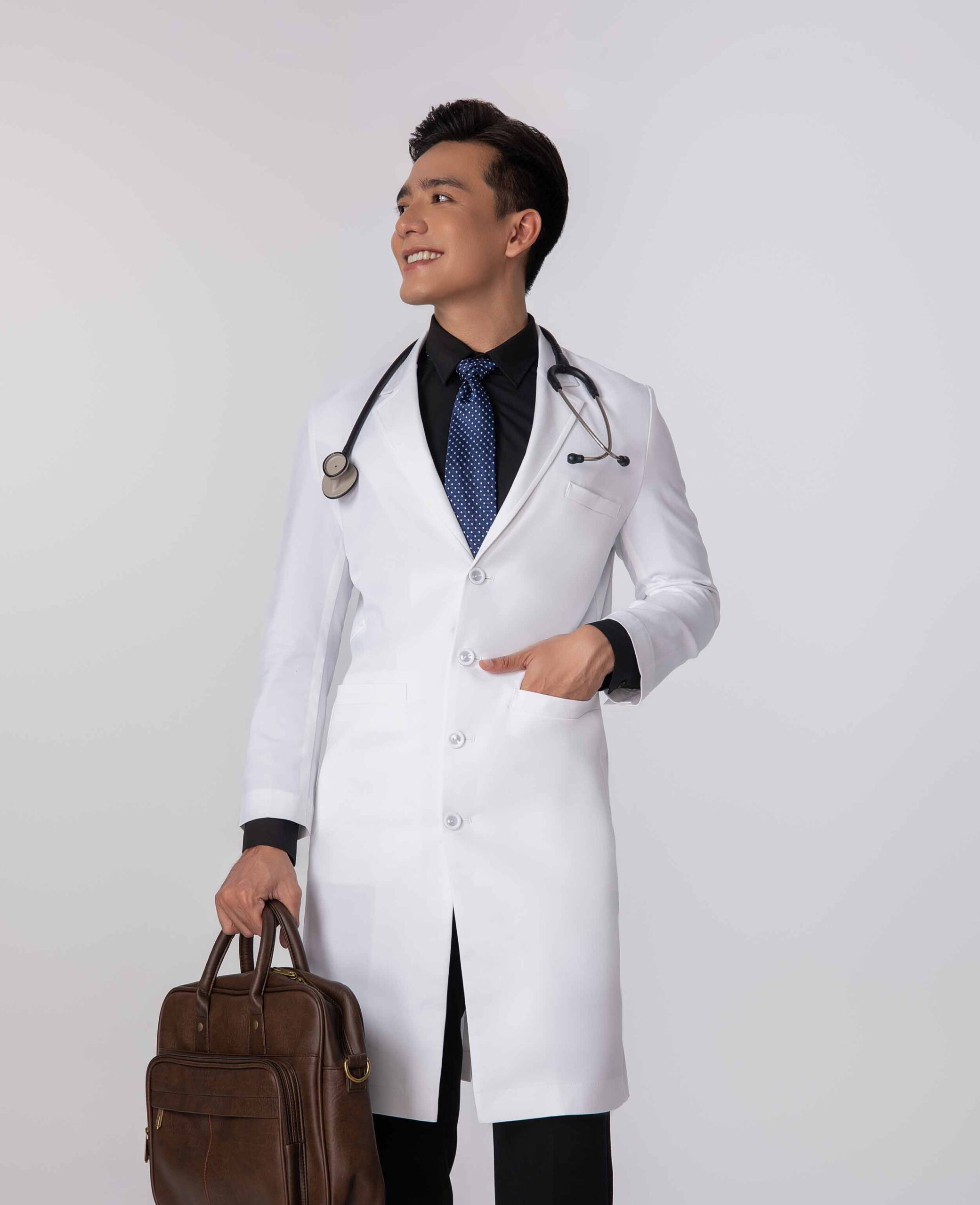 Lab coat JS - Nam (mẫu Nhật) - Hình ảnh 2