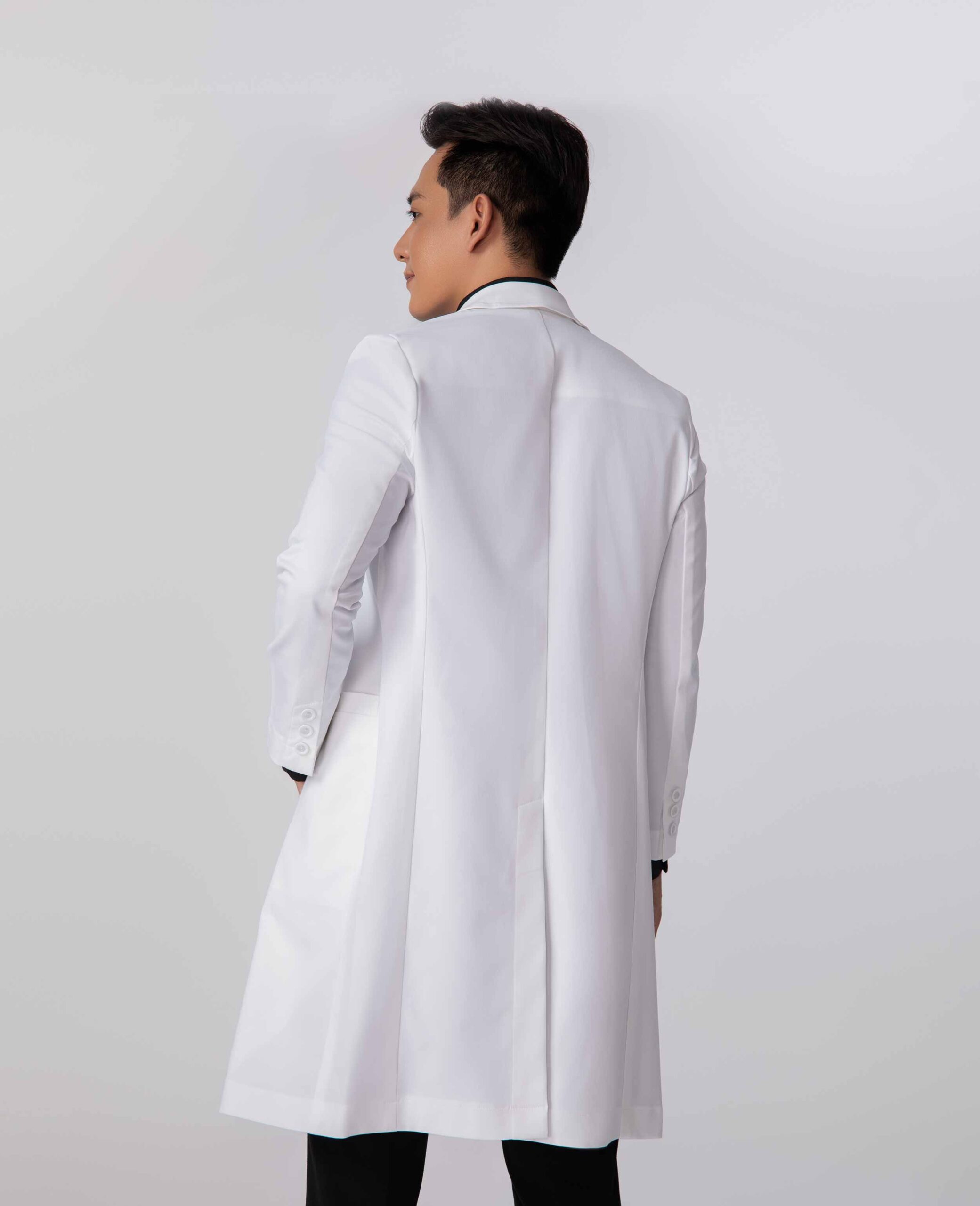 Lab coat JS - Nam (mẫu Nhật) - Hình ảnh 4