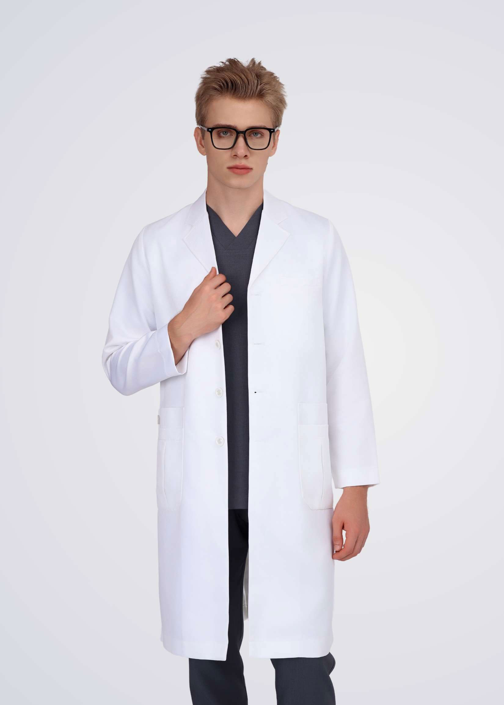 Lab coat Nam Classic Pro - Hình ảnh 2