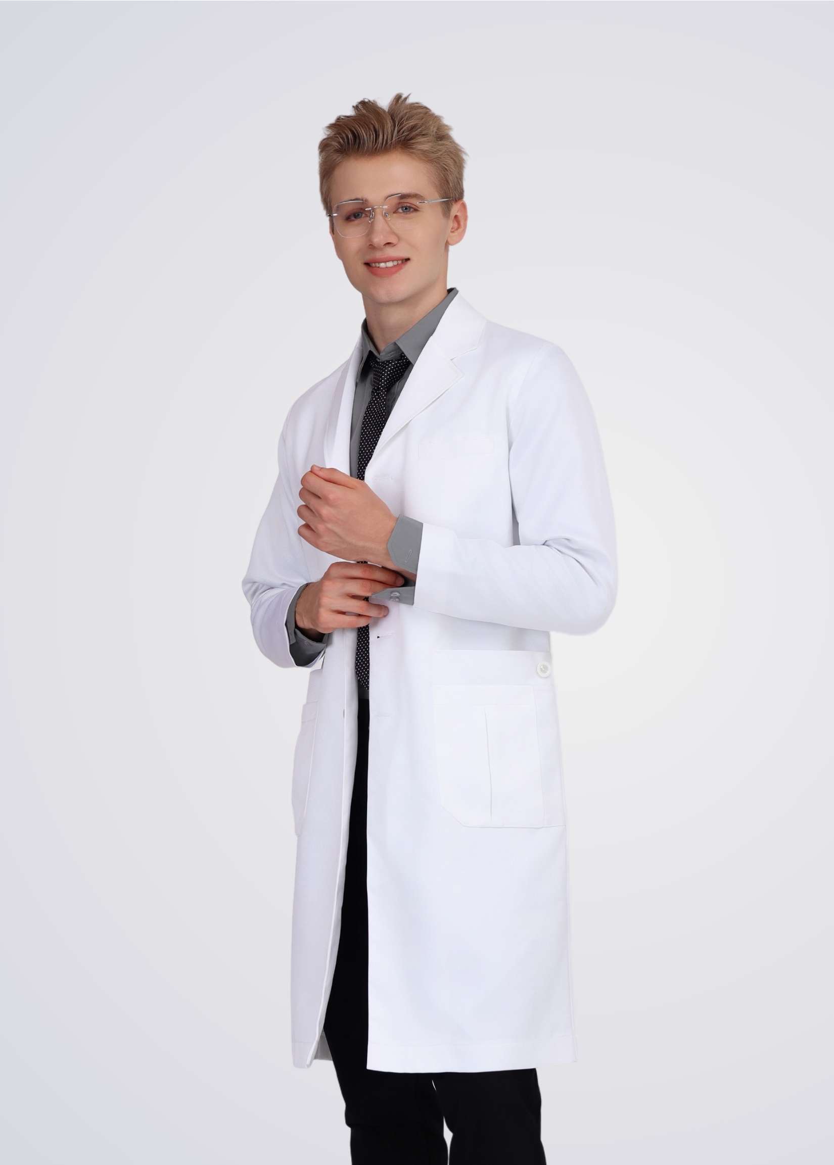 Lab coat Nam Classic Pro - Hình ảnh 3